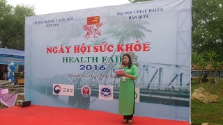 Ngày hội sức khoẻ 2016 - hoạt động hướng đến cộng đồng của Festival khoa học lần đầu tiên được tổ chức tại TP Huế