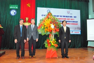 Kỷ niệm 20 năm quan hệ hợp tác tim mạch Đức - Việt và Hội nghị Tim mạch Đức - Việt 2017