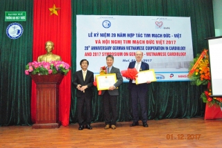 Kỷ niệm 20 năm quan hệ hợp tác tim mạch Đức - Việt và Hội nghị Tim mạch Đức - Việt 2017